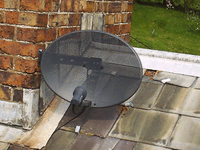 ways to hide a satellite dish